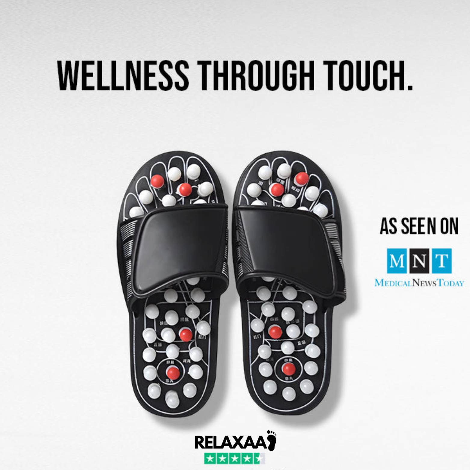 REFLEXA™ ACUPRESSURE SANDALS