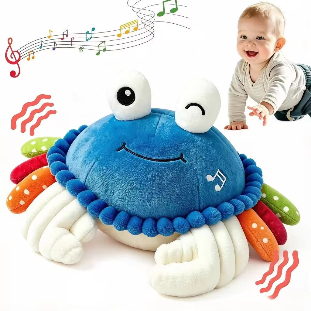 GiggleCrawl - Interactive Crawling Crab Baby Toy
