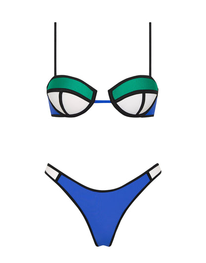 Neoprene Bikini Set