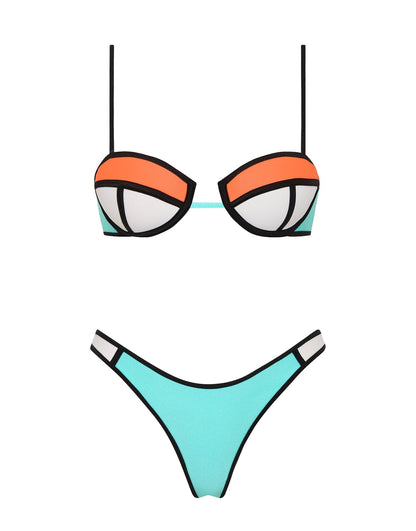 Neoprene Bikini Set