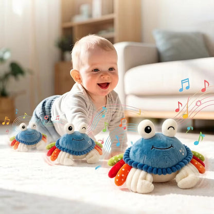 GiggleCrawl - Interactive Crawling Crab Baby Toy