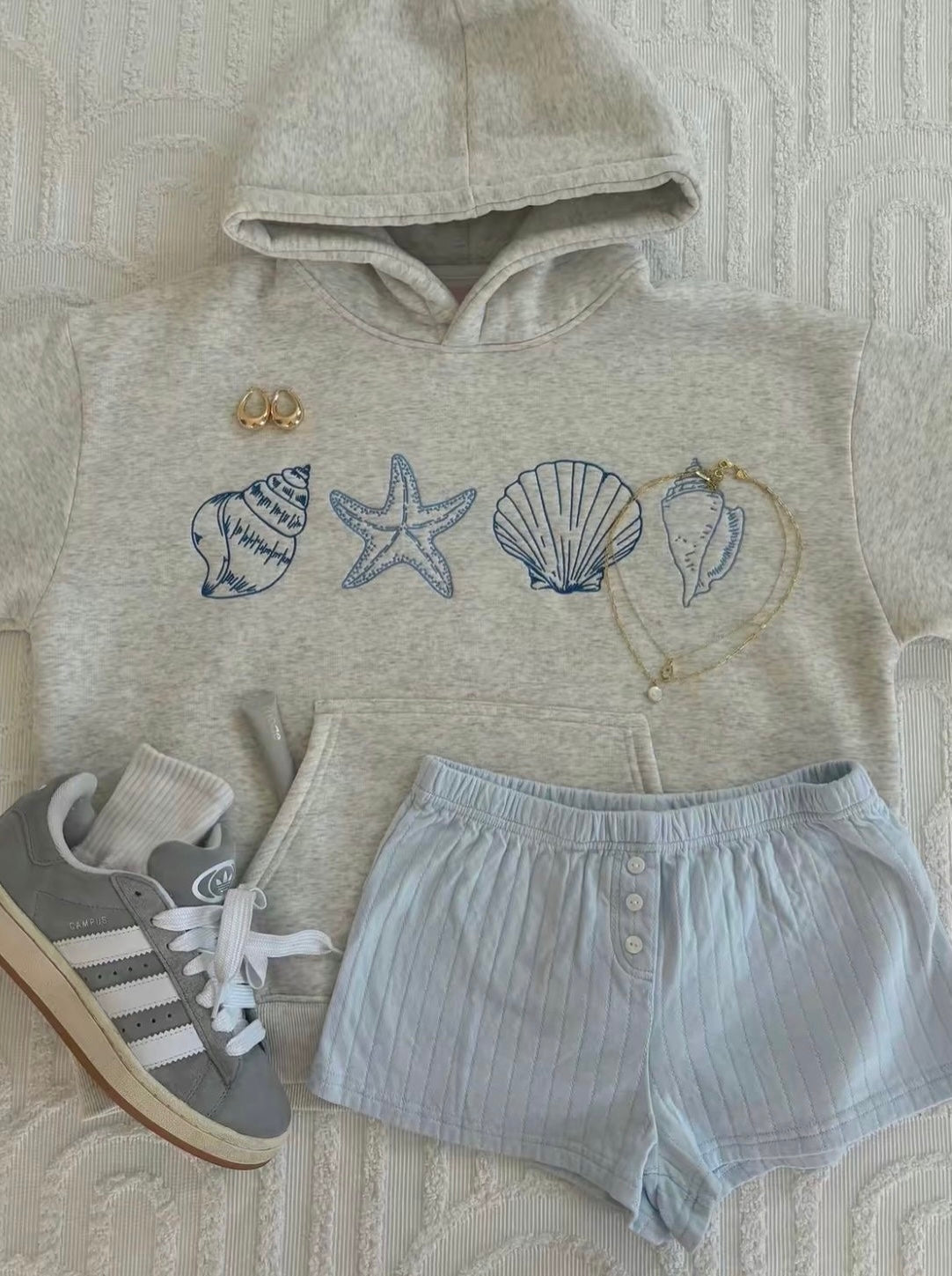 Seashell Hoodie (80% OFF TODAY ONLY)