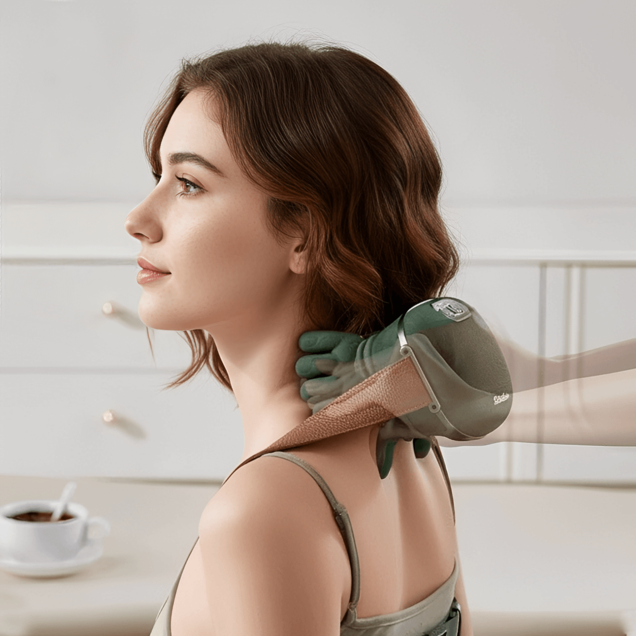 Tension Zero™ Heated Neck & Shoulder Massager