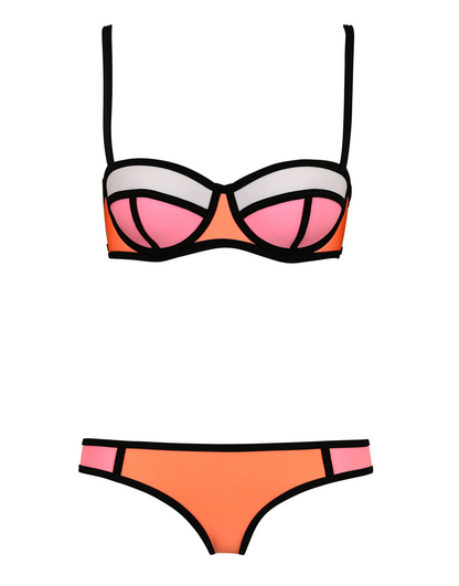 Neoprene Bikini Set