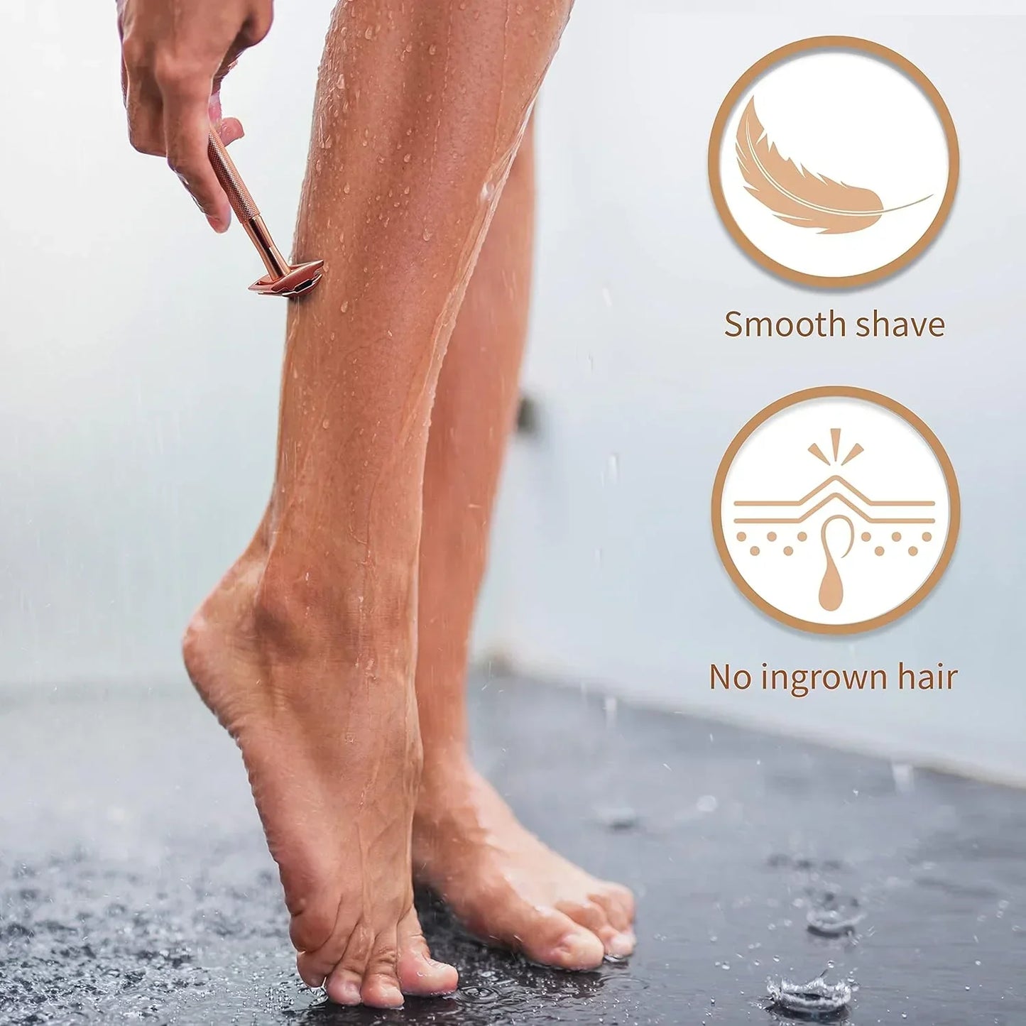 SilkLady™ Perfect Glide Safety Razor
